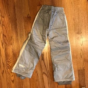 Obermyer blue/gray juniors 10 snow pants